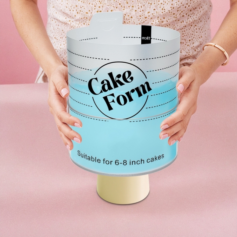 Adjustable Cake Ring Mold For Baking Stainless Steel Round Cake Ring For Mousse Cakes And Pastry 3