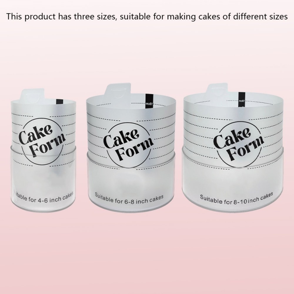 Adjustable Cake Ring Mold For Baking Stainless Steel Round Cake Ring For Mousse Cakes And Pastry 4