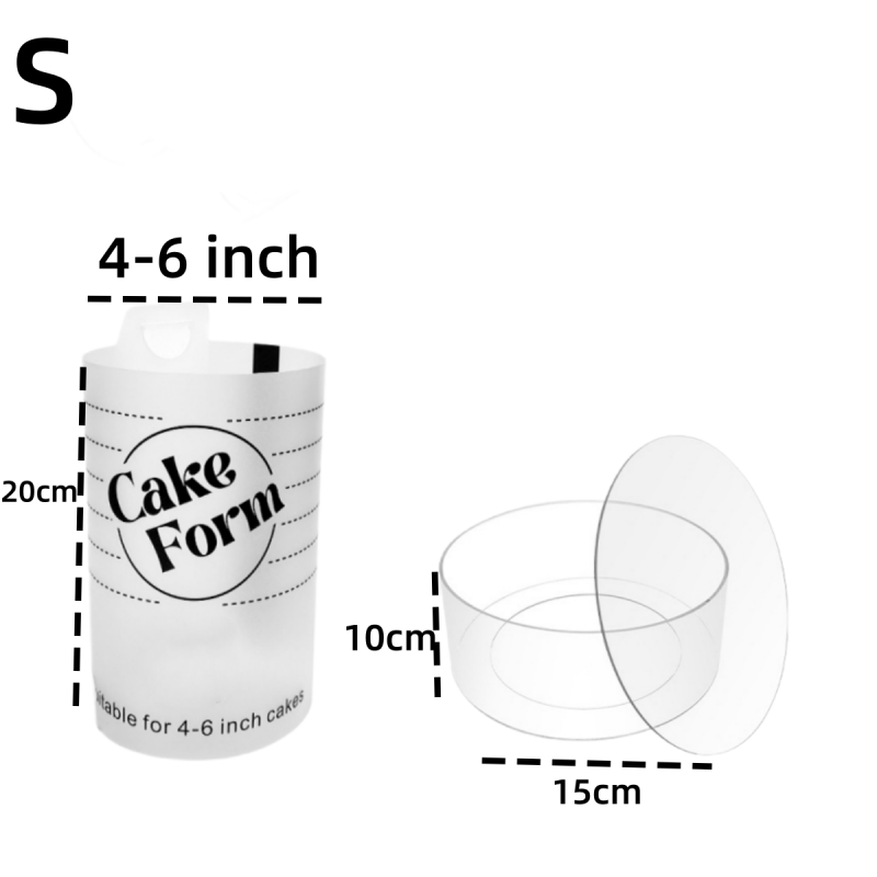 Adjustable Cake Ring Mold For Baking Stainless Steel Round Cake Ring For Mousse Cakes And Pastry 6