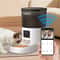 Smart Automatic Cat Feeder With Camera WiFi Pet Food Dispenser With App Control And Voice Recorder 0