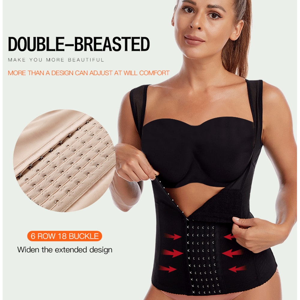 Postpartum Waist Trainer Corset For Women Slimming Body Shaper Tummy Control 2