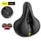 Reflective Shock Absorbing Hollow Bike Saddle Breathable Rainproof And Wide Cycling Seat For Road M 6