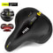 Reflective Shock Absorbing Hollow Bike Saddle Breathable Rainproof And Wide Cycling Seat For Road M 12