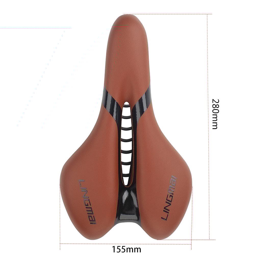 Waterproof Shock Absorbing Bike Saddle For Men And Women Soft MTB Cushion Seat 7