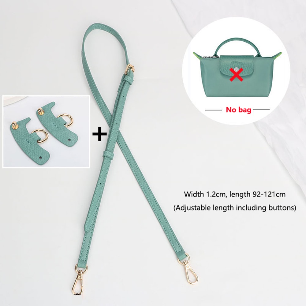 DIY Bag Straps Set for Longchamp Leather Shoulder Crossbody Conversion
