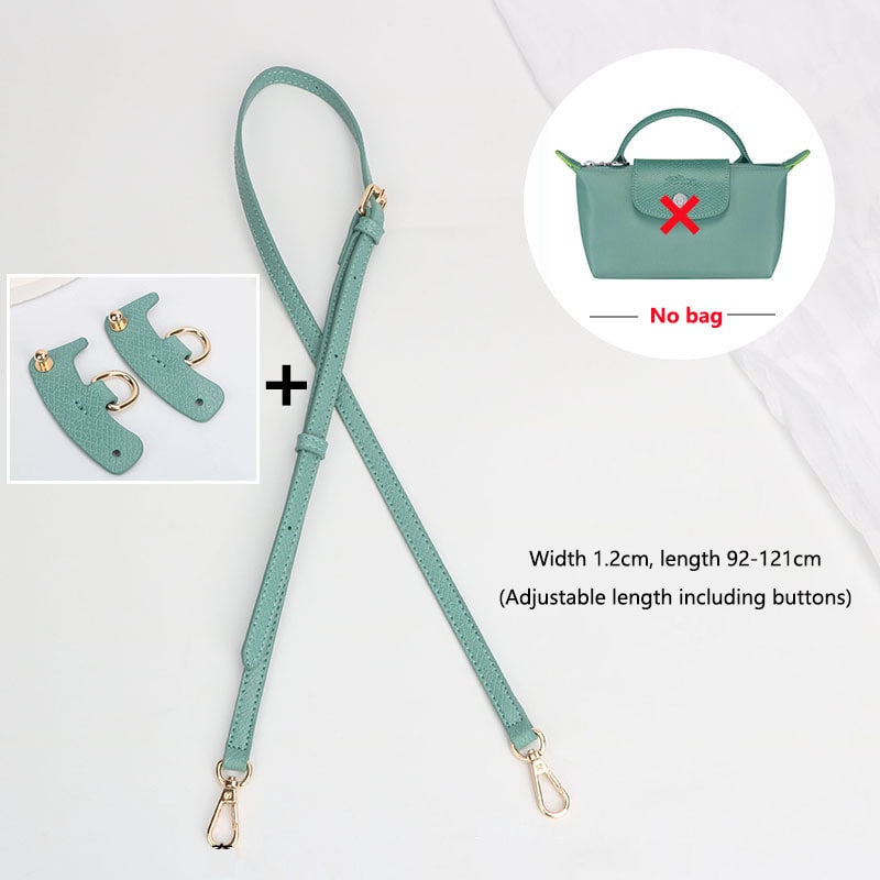 DIY Bag Straps Set for Longchamp Leather Shoulder Crossbody Conversion