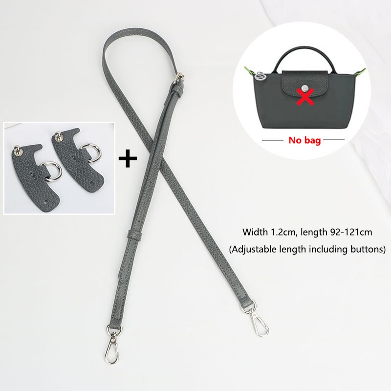 DIY Bag Straps Set for Longchamp Leather Shoulder Crossbody Conversion