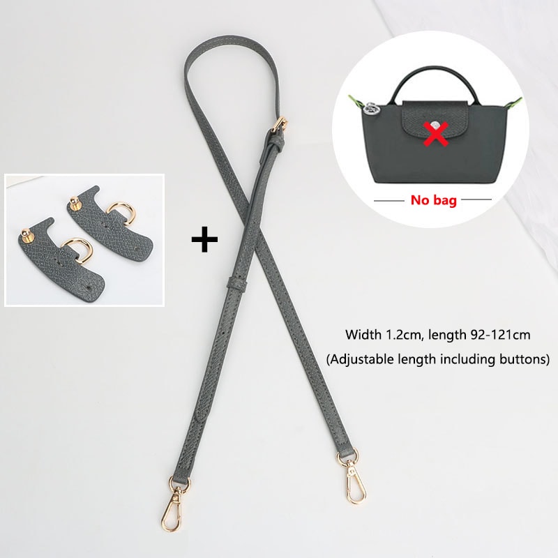 DIY Bag Straps Set for Longchamp Leather Shoulder Crossbody Conversion