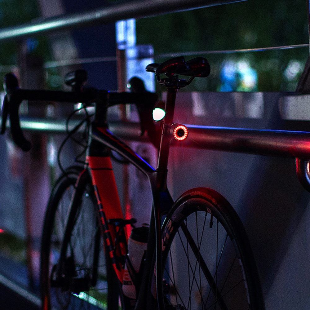 Smart Brake Bicycle Tail Light Waterproof USB Charging MTB Road Bike Rear Light For Enhanced Safety 5