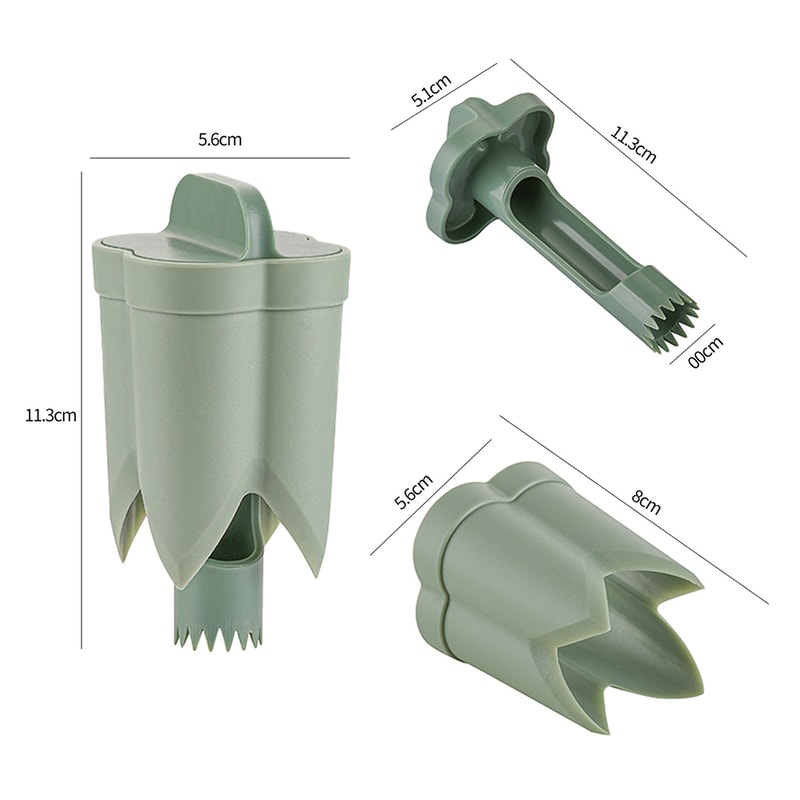 Fruit Pepper Corer Seed Removing Tool for Vegetables Fruits, Reusable Portable Kitchen Utensil