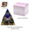 Energy Pyramid Orgonite Healing Crystal Amethyst Ball Natural Chakra Tool Home Decor Gift 1