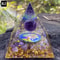 Energy Pyramid Orgonite Healing Crystal Amethyst Ball Natural Chakra Tool Home Decor Gift 8