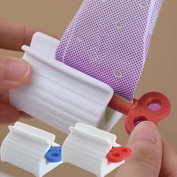 toothpaste squeezer and multifunctional tube dispenser press bathroom accessory tool