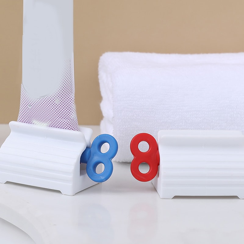 Toothpaste Squeezer and Multifunctional Tube Dispenser Press Bathroom Accessory Tool