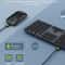 Wireless Bluetooth Keyboard And Mouse Combo Rechargeable Slim Keyboards Mice For MacBook Windows 3