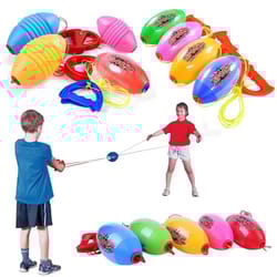 elastic arm strength training shuttle ball fun effective outdoor exercise for kids