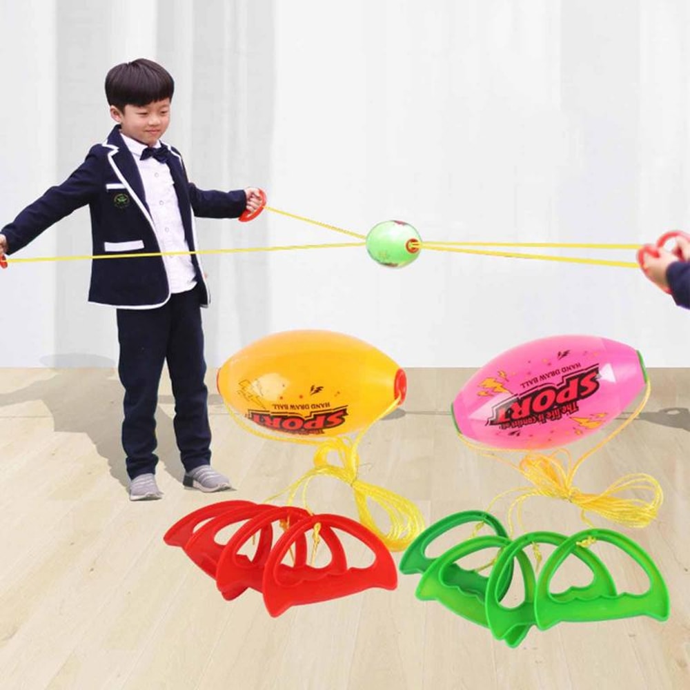 Elastic Arm Strength Training Shuttle Ball Fun Effective Outdoor Exercise for Kids