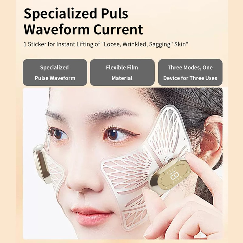 Eye Face Beauty Massage Muscle Stimulator for Facial Lifting Skin Care Anti-Wrinkle, Dark Circles Relief Fatigue