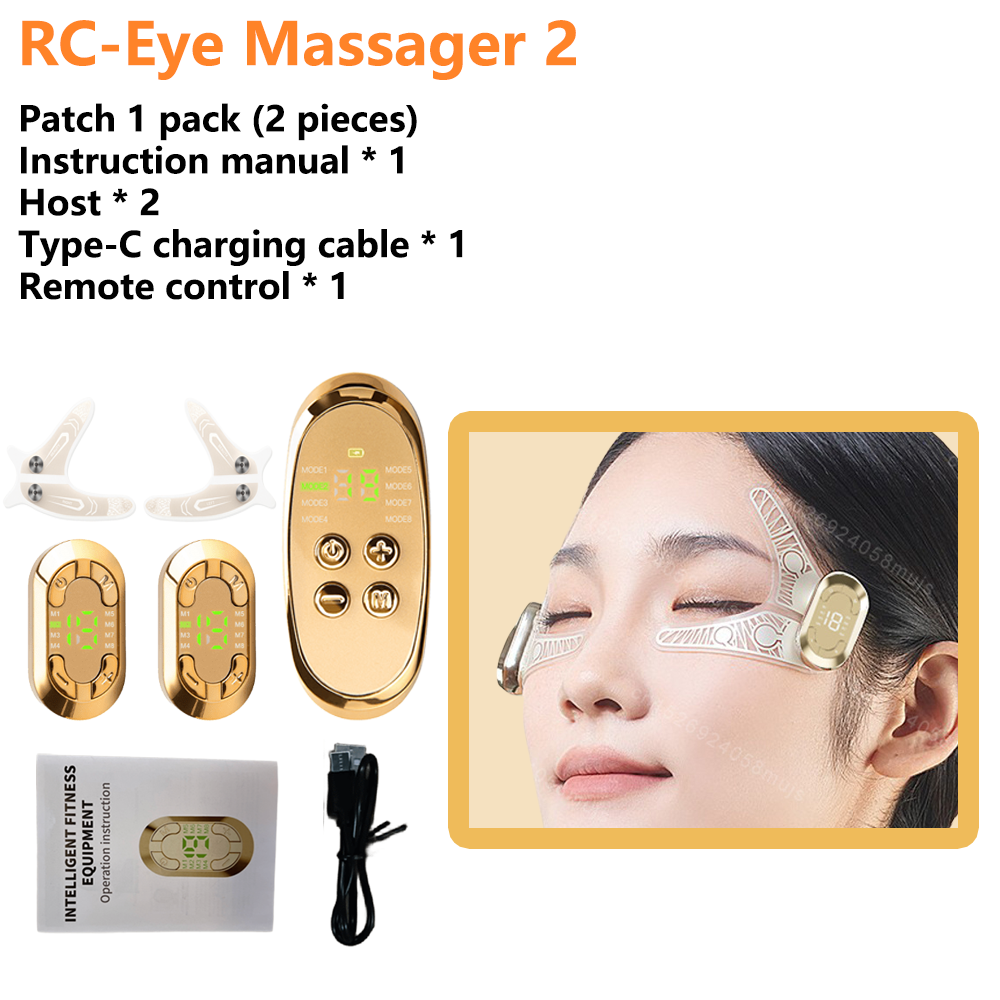 Eye Face Beauty Massage Muscle Stimulator for Facial Lifting Skin Care Anti-Wrinkle, Dark Circles Relief Fatigue