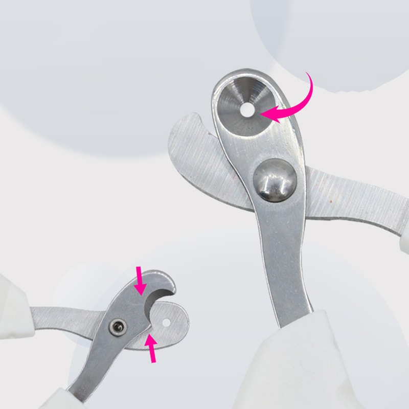 Special Small Blind Cat Nail Clippers Safe Gentle Pet Nail Care