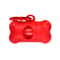 Bone-Shaped Dog Waste Bag Dispenser with Holder Portable Poop Bag Carrier for Pet Owners