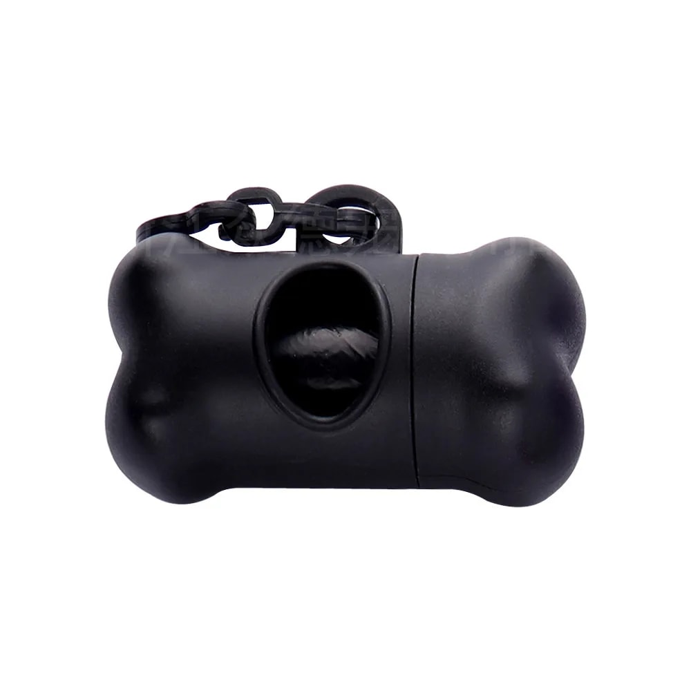 Bone-Shaped Dog Waste Bag Dispenser with Holder Portable Poop Bag Carrier for Pet Owners