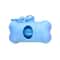 Bone-Shaped Dog Waste Bag Dispenser with Holder Portable Poop Bag Carrier for Pet Owners