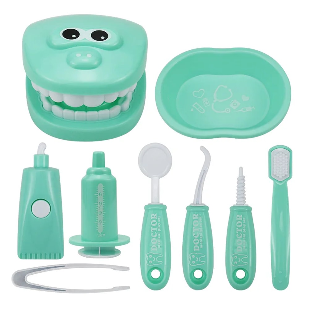 Montessori Early Learning Role Play Set for Kids Tooth Brushing Doctor Kit
