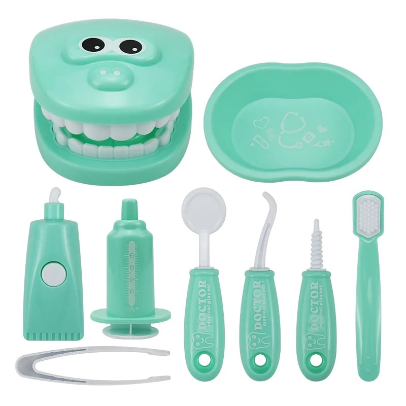 Montessori Early Learning Role Play Set for Kids Tooth Brushing Doctor Kit