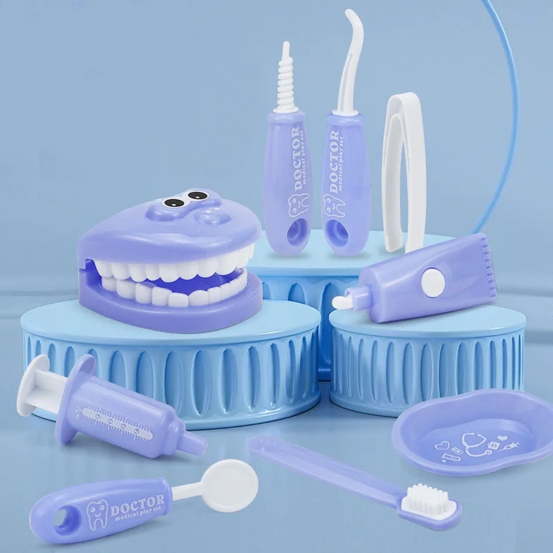 Montessori Early Learning Role Play Set for Kids Tooth Brushing Doctor Kit