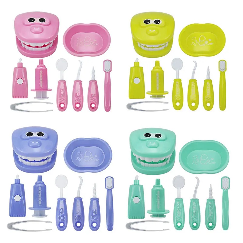 Montessori Early Learning Role Play Set for Kids Tooth Brushing Doctor Kit