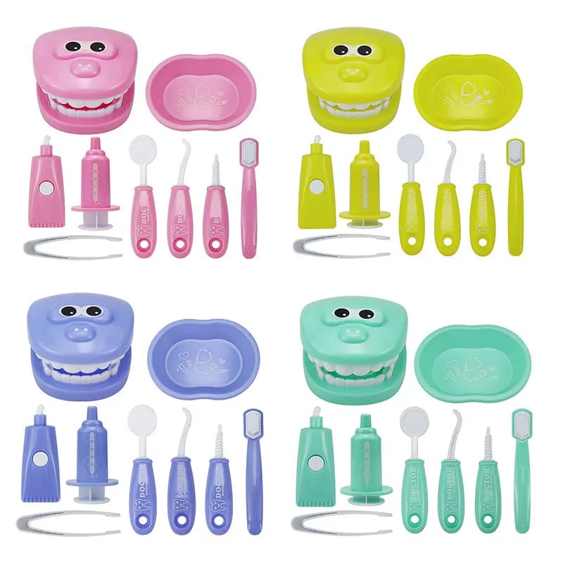 Montessori Early Learning Role Play Set for Kids Tooth Brushing Doctor Kit