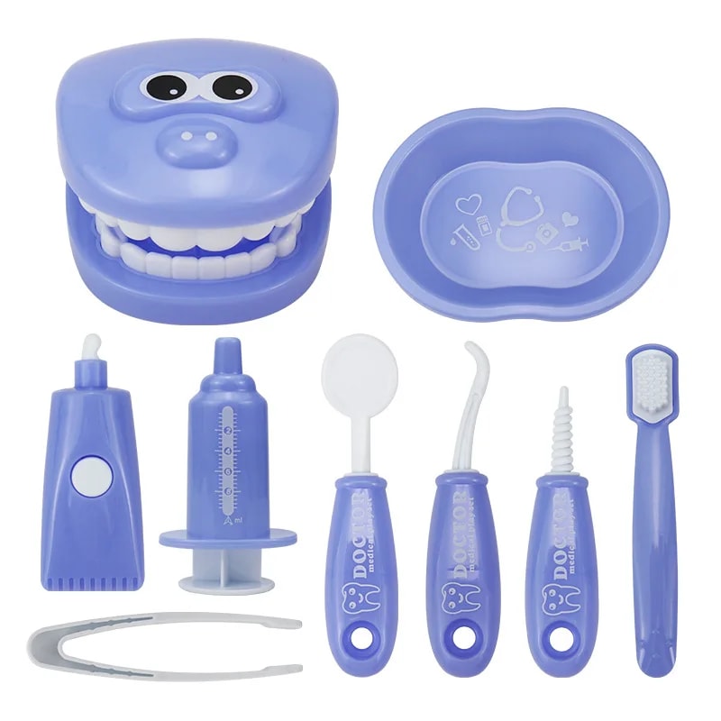 Montessori Early Learning Role Play Set for Kids Tooth Brushing Doctor Kit