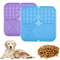 Pet Lick Silicone Slow Feeder for Dogs Bathing Distraction Training Mat with Suction Base