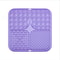 Pet Lick Silicone Slow Feeder for Dogs Bathing Distraction Training Mat with Suction Base