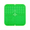 Pet Lick Silicone Slow Feeder for Dogs Bathing Distraction Training Mat with Suction Base