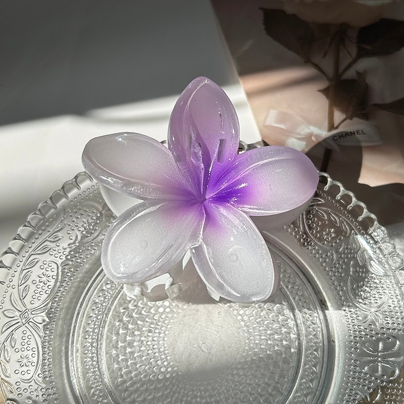 Bohemian Flower Hair Clips For Women Large Beach Hair Claw Barrettes 18