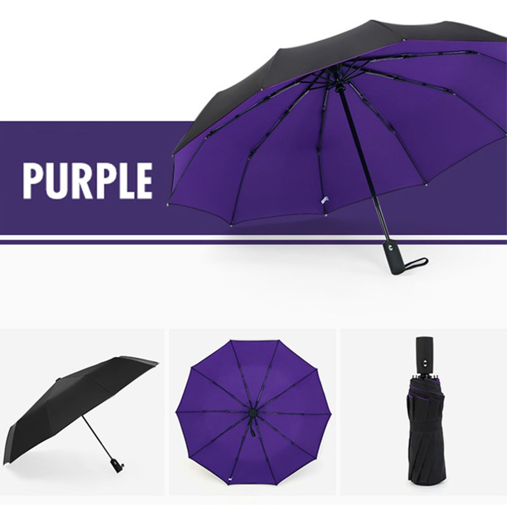 Windproof Double Layer Automatic Umbrella Fully Resistant, Strong, and Stylish