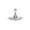 Zinc Alloy Teardrop Fidget Spinner Premium Anxiety Relief Toy