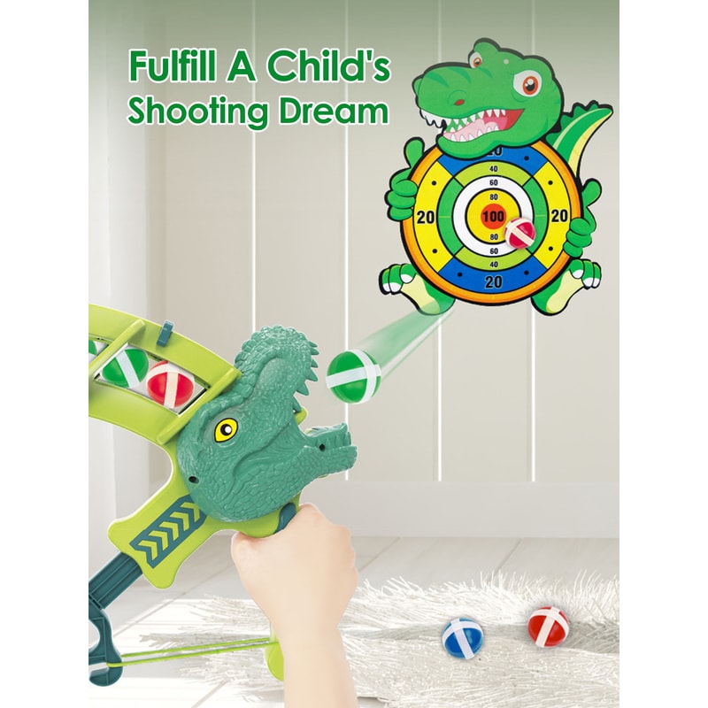 Montessori Throw Sport Slingshot Target Sticky Ball Dartboard Educational Outdoor Game For Children 2