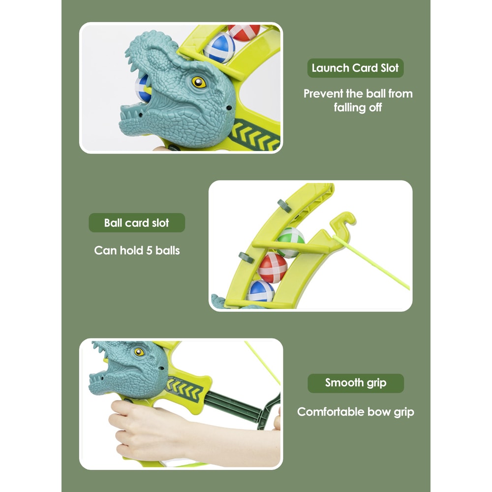 Montessori Throw Sport Slingshot Target Sticky Ball Dartboard Educational Outdoor Game For Children 3