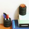 Tire-Shaped Pen Holder Unique Office Desk Organizer for Car Enthusiasts