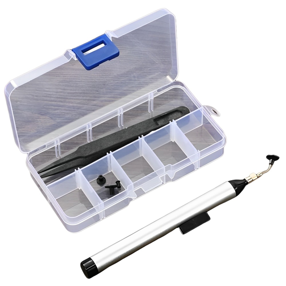 Vacuum Suction Pen For IC SMD Desoldering Tweezer Tool With Suction Head 5