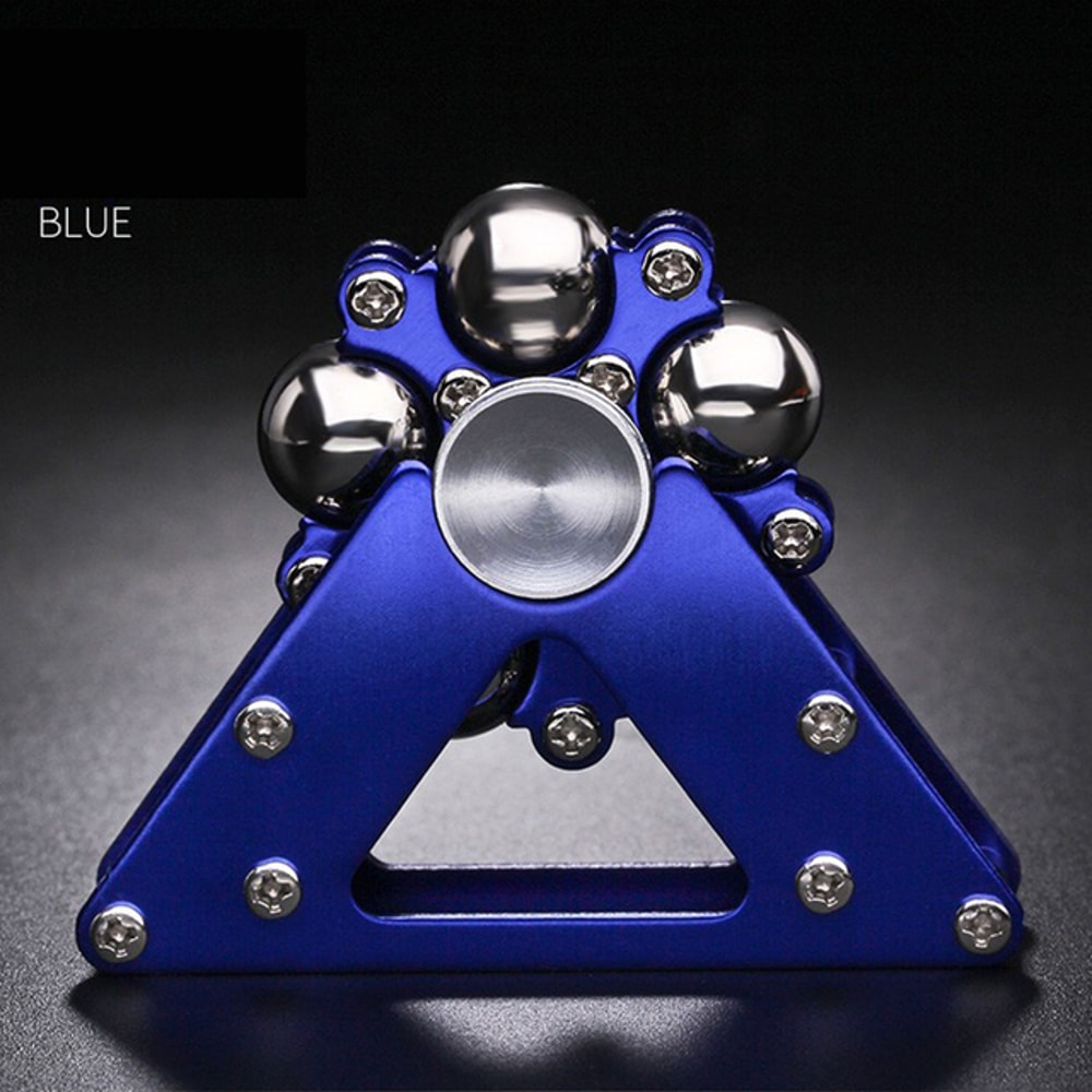 Double Pendulum Fidget Spinner Foldable Metal Gyroscope for Stress Relief Focus Antistress Hand Spinner for Adults