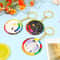 Color Wheel Keychain for Artists Interactive Art Gift Keyring