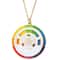 Color Wheel Keychain for Artists Interactive Art Gift Keyring