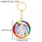 Color Wheel Keychain for Artists Interactive Art Gift Keyring