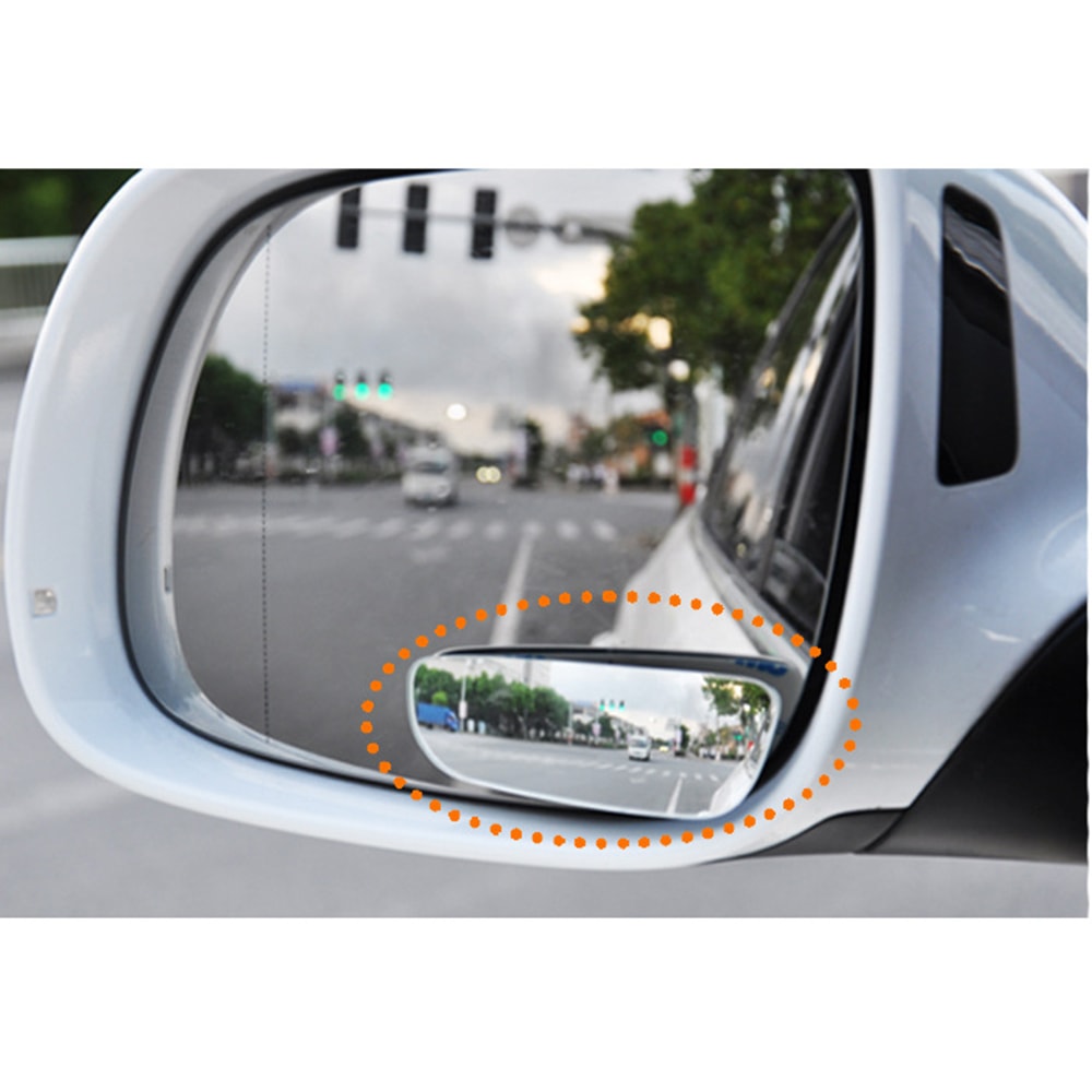 Wide Angle Convex Blind Spot Mirror Adjustable Rear View Mirror For Cars Motorcycles And Parking 1