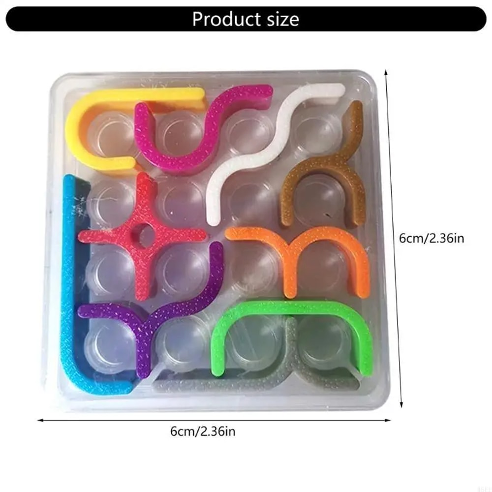 Creative Intelligence Puzzle Geometric Line Matrix Sudoku Puzzle Game for Children