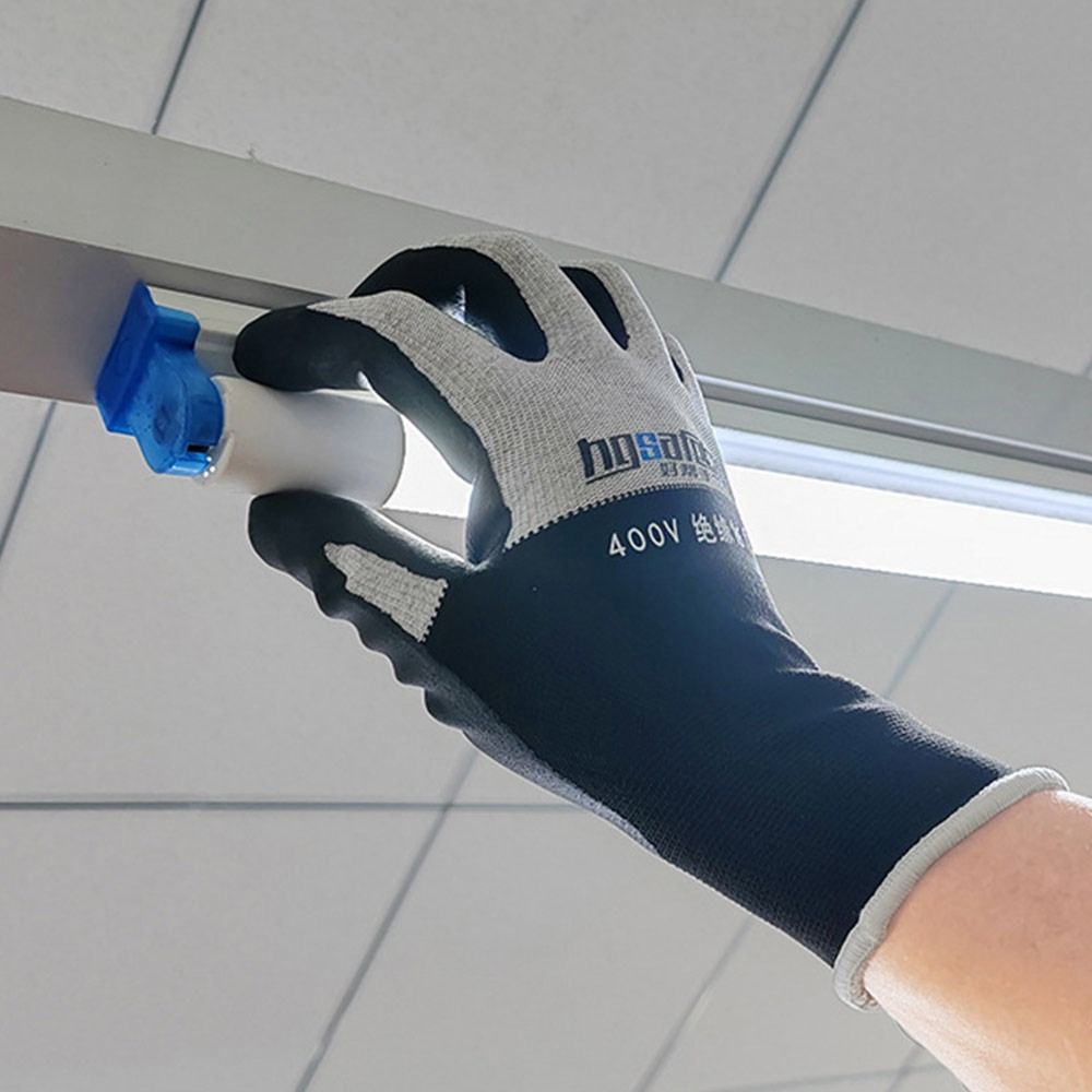 Ultrathin Electrical Insulating Gloves Industrial Rubber Touchscreen Compatible Safety Gear 0